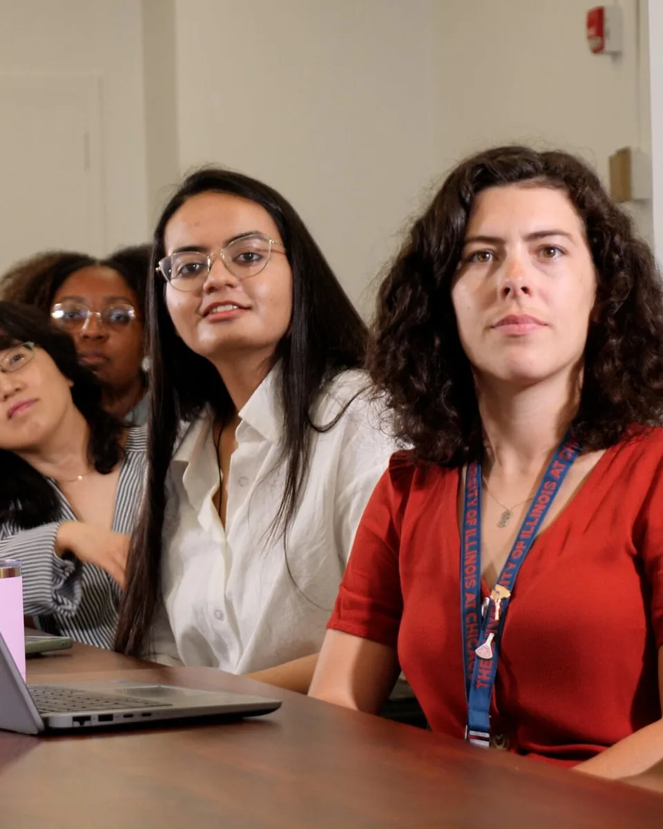 A business team in a strategy meeting, filmed by Bizful