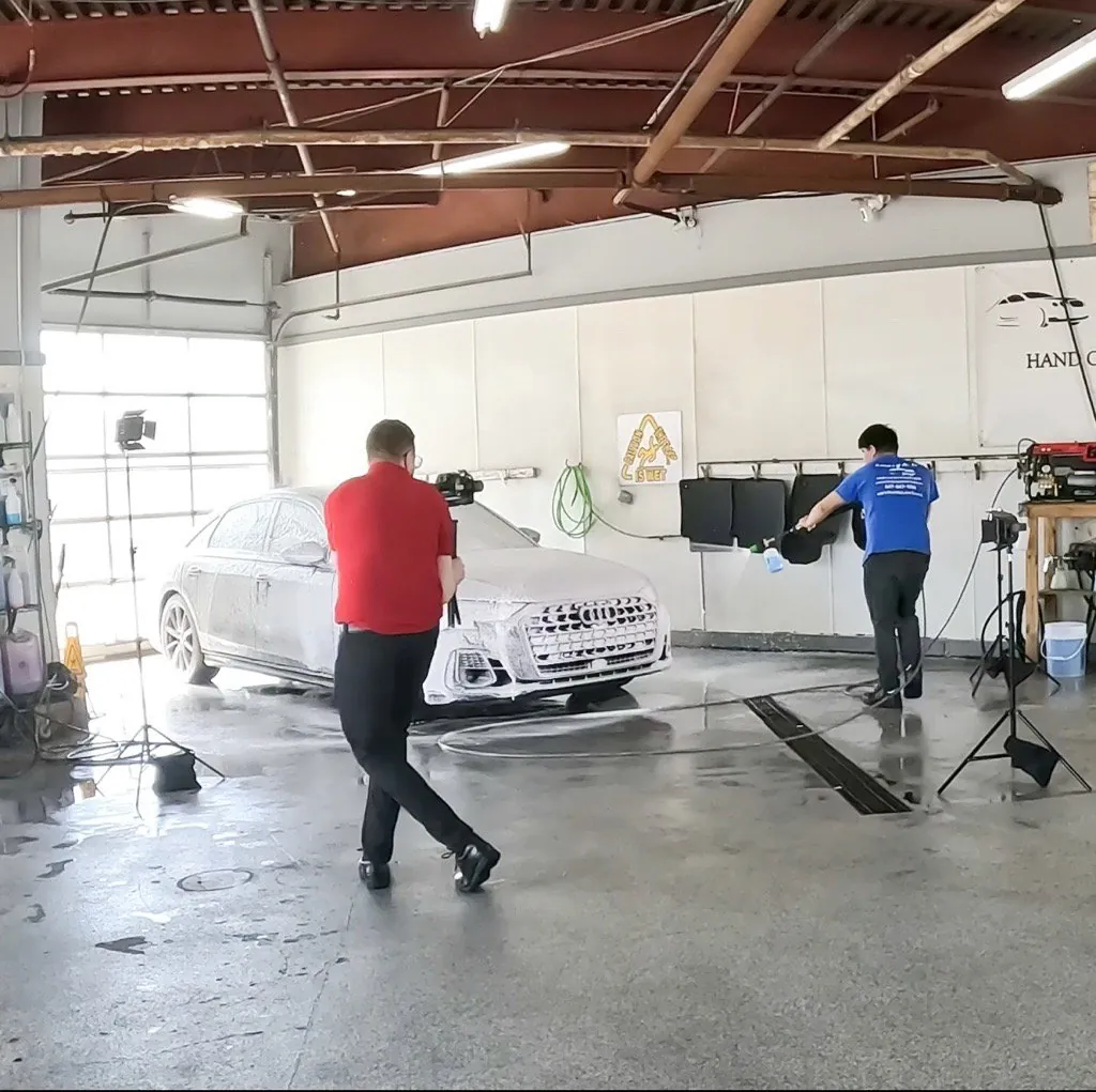 Luxury Auto Car Wash shoot by Bizful