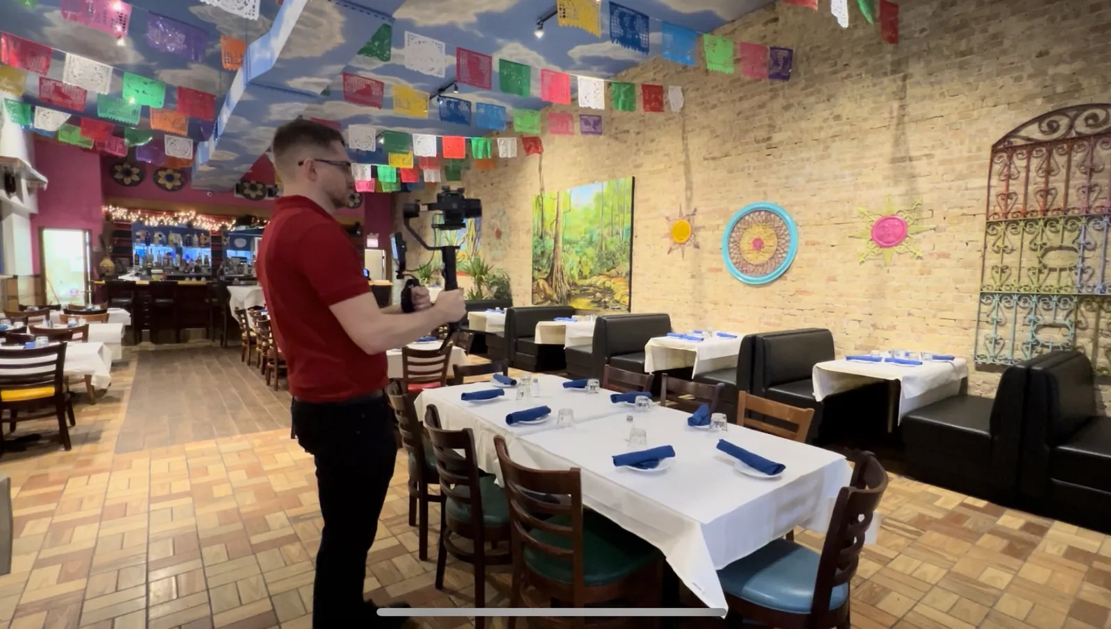 Manchamanteles Restaurant shoot by Bizful