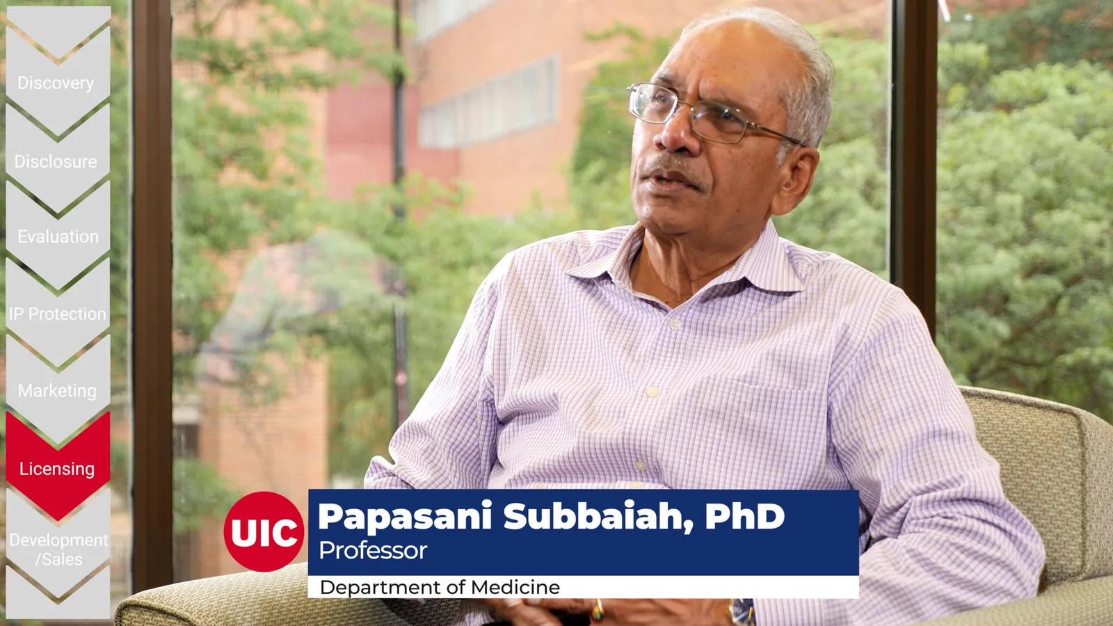 University of Illinois Chicago: Dr. Papasani Subbaiah