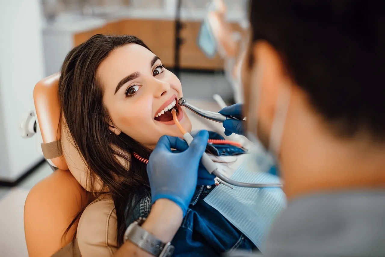 Smiling patient at Brightside Dental